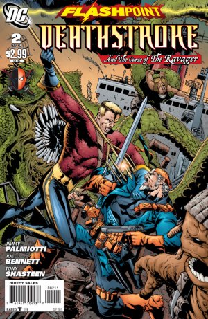 Flashpoint - Deathstroke and the Curse of the Ravager # 2 Issues