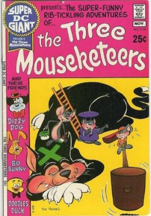 Super DC Giant 18 - The Three Mouseketeers : We Want Action!