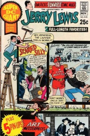Super DC Giant 19 - Jerry Lewis : Scared Silly!