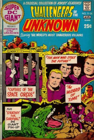 Super DC Giant 25 - Challengers Of The Unknown : The Man Who Stole the Future