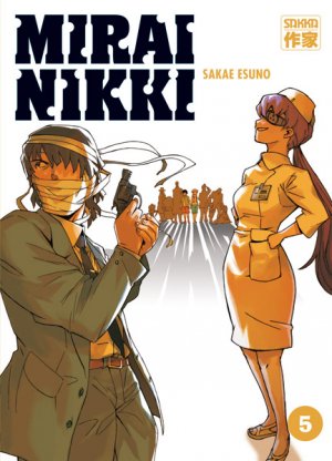 couverture, jaquette Mirai Nikki 5  (casterman manga) Manga