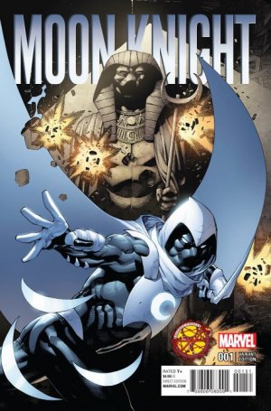 Moon Knight 1 - Welcome to New Egypt Part 1 of 5 (Bazinga Comics Variant)