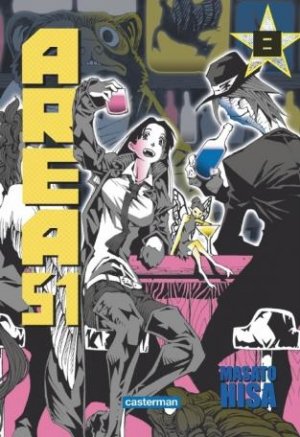 couverture, jaquette Area 51 8  (casterman manga) Manga