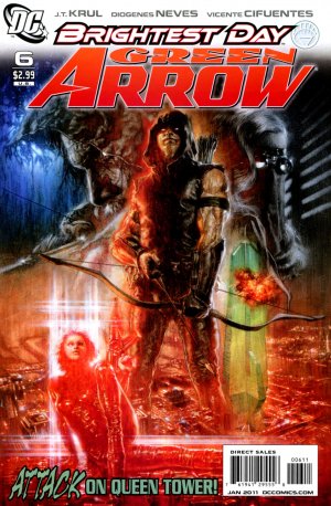 couverture, jaquette Green Arrow 6  - Siege MentalityIssues V4 (II) (2010 - 2011) (DC Comics) Comics