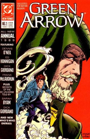 couverture, jaquette Green Arrow 2  - Saving FaceIssues V2 - Annuals (1988 - 1995) (DC Comics) Comics