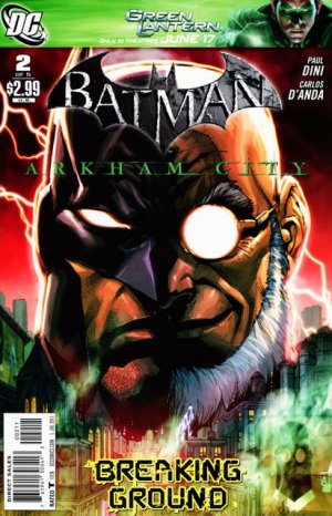 couverture, jaquette Batman - Arkham City 2  - Breaking GroundIssues V1 (2011) (DC Comics) Comics