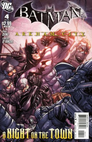 couverture, jaquette Batman - Arkham City 4  - A Night On the TownIssues V1 (2011) (DC Comics) Comics