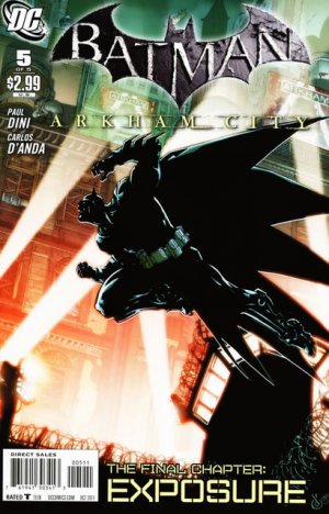 couverture, jaquette Batman - Arkham City 5  - ExposureIssues V1 (2011) (DC Comics) Comics