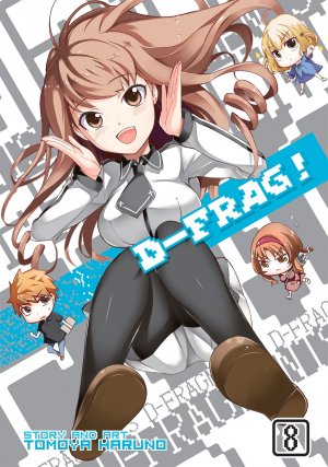 couverture, jaquette D-Frag! 8  (Seven Seas) Manga