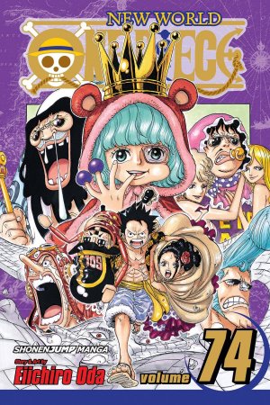 couverture, jaquette One Piece 74 Américaine (Viz media) Manga