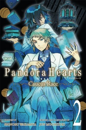 couverture, jaquette Pandora Hearts Caucus Race 2  (Yen On) Roman