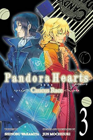 couverture, jaquette Pandora Hearts Caucus Race 3  (Yen On) Roman