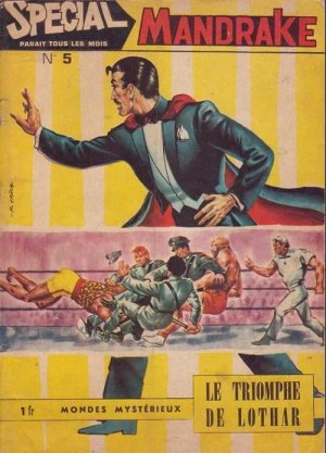 couverture, jaquette Mandrake Le Magicien 5  - Le triomphe de LotharSimple - Spécial 1 (Editions des Remparts) Comics