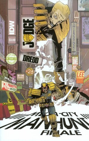 Judge Dredd 28 - Mega-City Manhunt Part Four: Conclusion