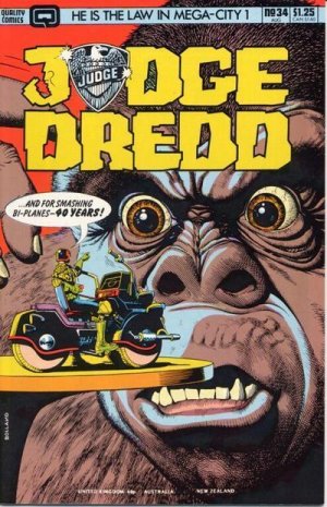 Judge Dredd 34 - He Is The Law In Mega-City 1