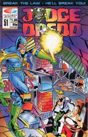 Judge Dredd 51 - Break The Law - He'll Break You!