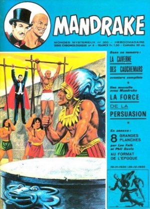 couverture, jaquette Mandrake Le Magicien 6  - La Caverne des cauchemarsSimple - Série 2 (Editions des Remparts) Comics