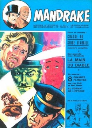 couverture, jaquette Mandrake Le Magicien 10  - Chasse au singe d'argileSimple - Série 2 (Editions des Remparts) Comics