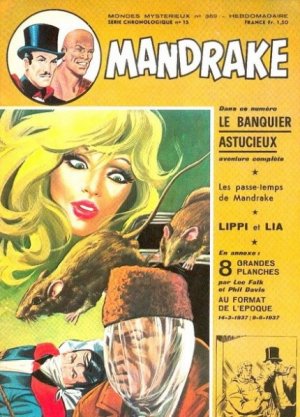 couverture, jaquette Mandrake Le Magicien 15  - Le Banquier astucieuxSimple - Série 2 (Editions des Remparts) Comics