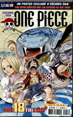 couverture, jaquette One Piece 18 Logs (Hachette) Manga