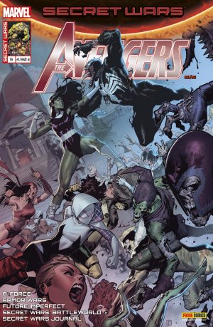 couverture, jaquette Secret Wars - Avengers 5 Kiosque (2016) (Panini Comics) Comics