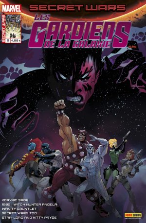 couverture, jaquette Secret Wars - Les Gardiens de la Galaxie 5 Kiosque (2016) (Panini Comics) Comics