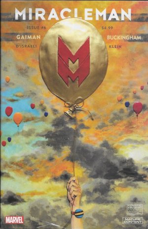 Miracleman by Gaiman and Buckingham # 6 Issues