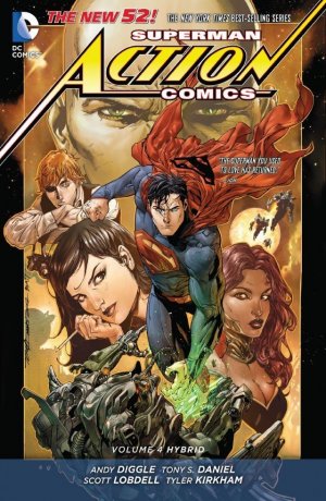 couverture, jaquette Action Comics 4  - HybridTPB hardcover (cartonnée) - Issues V2 (DC Comics) Comics