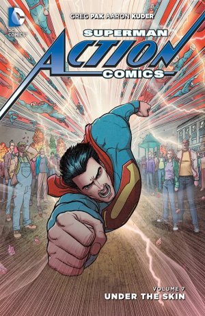 couverture, jaquette Action Comics 7  - Under the SkinTPB softcover (souple) - Issues V2 (DC Comics) Comics