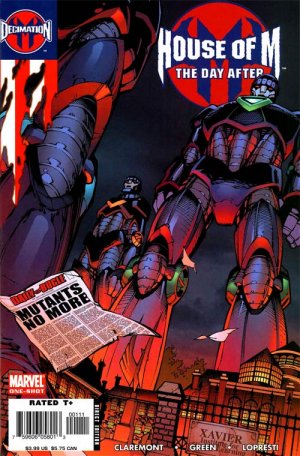 Decimation - House of M - The Day After # 1 Issue (2006)