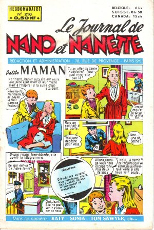 Nano et Nanette 216