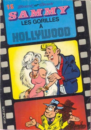 couverture, jaquette Sammy 15  - Les gorilles à Hollywood (dupuis) BD