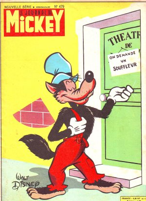couverture, jaquette Le journal de Mickey 479  (Disney) Magazine