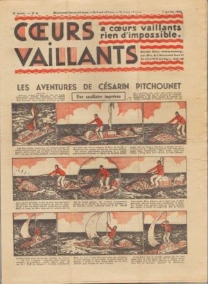 Coeurs vaillants édition Année 1934
