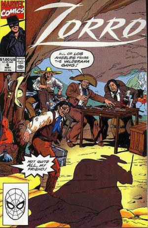 couverture, jaquette Zorro 6  - The Best ManIssues V1 (1990 - 1991) (Marvel) Comics