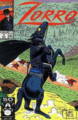 couverture, jaquette Zorro 8  - SanctuaryIssues V1 (1990 - 1991) (Marvel) Comics