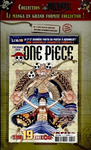 couverture, jaquette One Piece 19 Logs (Hachette) Manga
