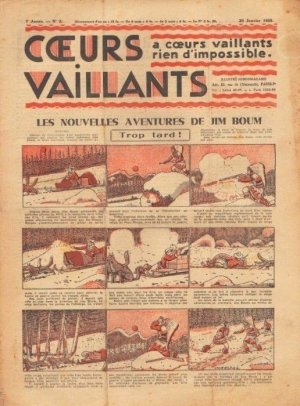Coeurs vaillants édition Année 1935