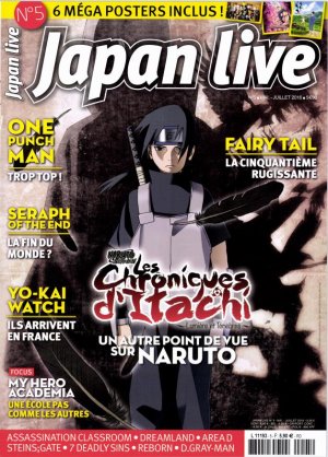 couverture, jaquette Japan live 5  (2B2M) Magazine