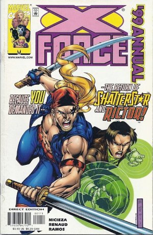 X-Force 5 - The Return of ShatterStar and Rictor