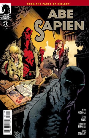 couverture, jaquette Abe Sapien 24  - The Shadow Over Suwanee Part 1Issues (2013 - Ongoing) (Dark Horse Comics) Comics