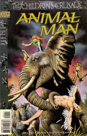 couverture, jaquette Animal Man   - MisfitIssues V1 - Annual (1993) (DC Comics) Comics