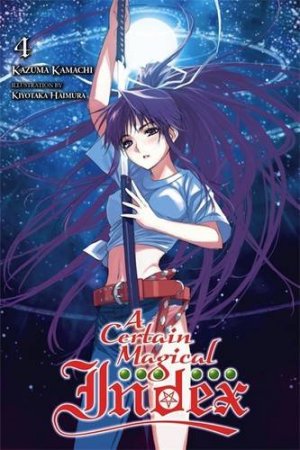 couverture, jaquette A Certain Magical Index 4  (Yen Press) Light novel