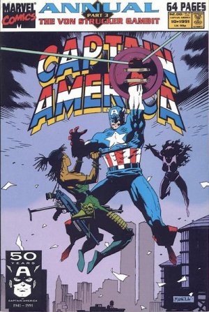 couverture, jaquette Captain America 10 Issues V1 - Annuals (1981 - 1993) (Marvel) Comics