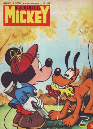 couverture, jaquette Le journal de Mickey 328  (Disney) Magazine