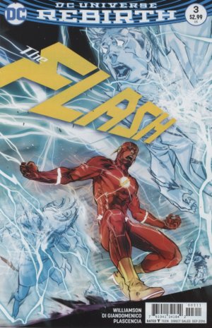 couverture, jaquette Flash 3  - Lightning Strikes Twice 3 - Speed CityIssues V5 (2016 - 2020) - Rebirth (DC Comics) Comics