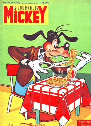 couverture, jaquette Le journal de Mickey 398  (Disney) Magazine