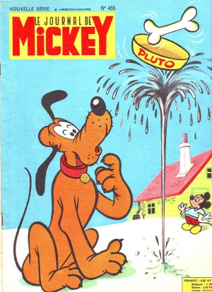 couverture, jaquette Le journal de Mickey 455  (Disney) Magazine