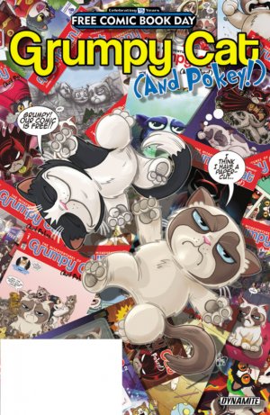 Free Comic Book Day 2016 - Grumpy cat (and Pokey!)