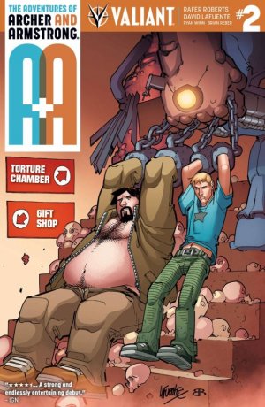 couverture, jaquette A+A - Les aventures d’Archer et Armstrong 2 Issues V1 (2016 - 2017) (Valiant Comics) Comics